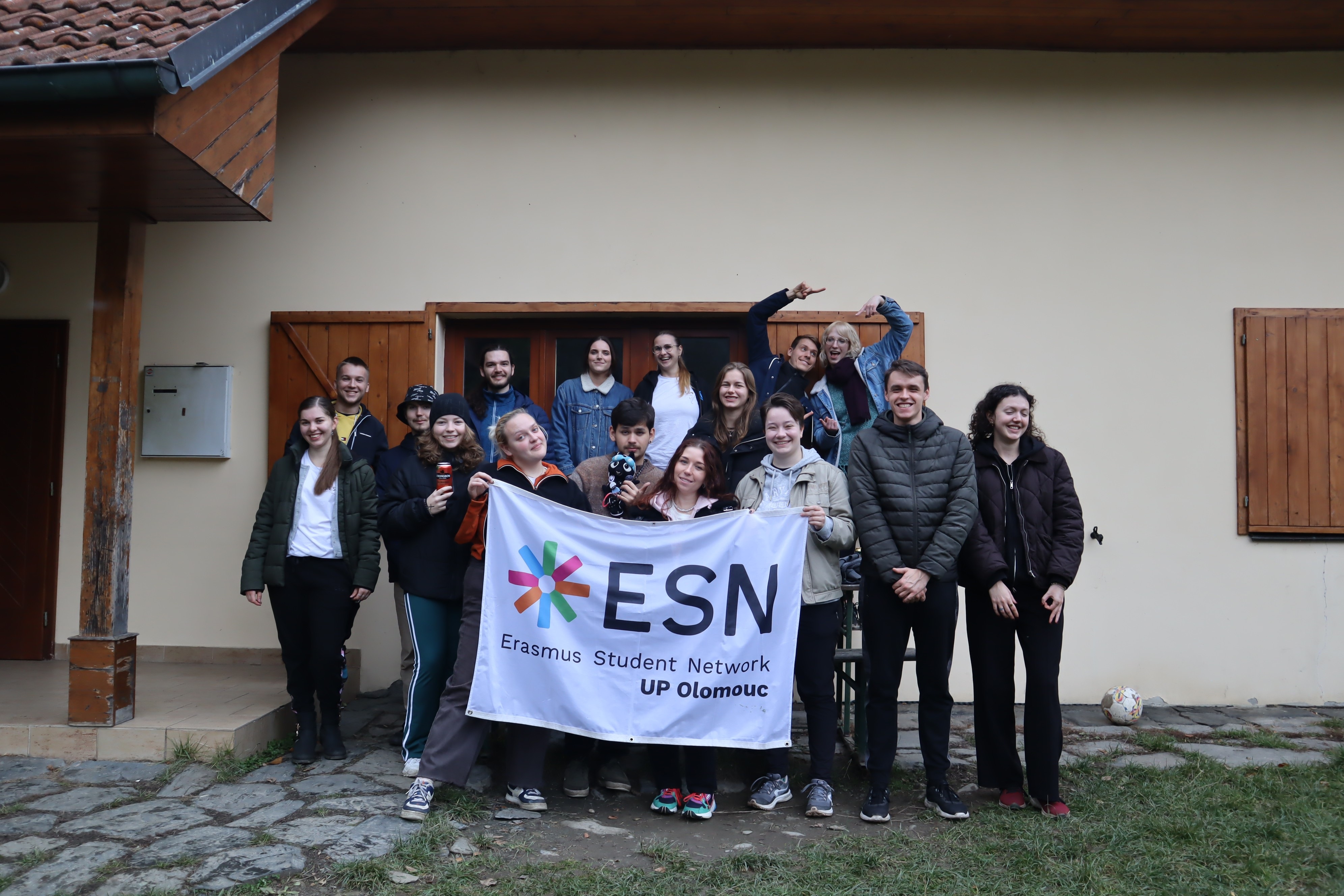 ESN UP Olomouc teambuilding